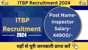 ITBP Recruitment 2024