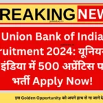 Union Bank of India Recruitment 2024